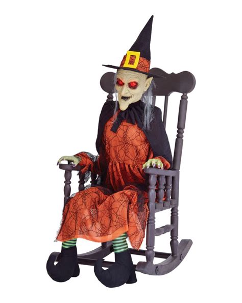 Create a Whimsical Halloween Atmosphere with a Home Depot Rocking Witch